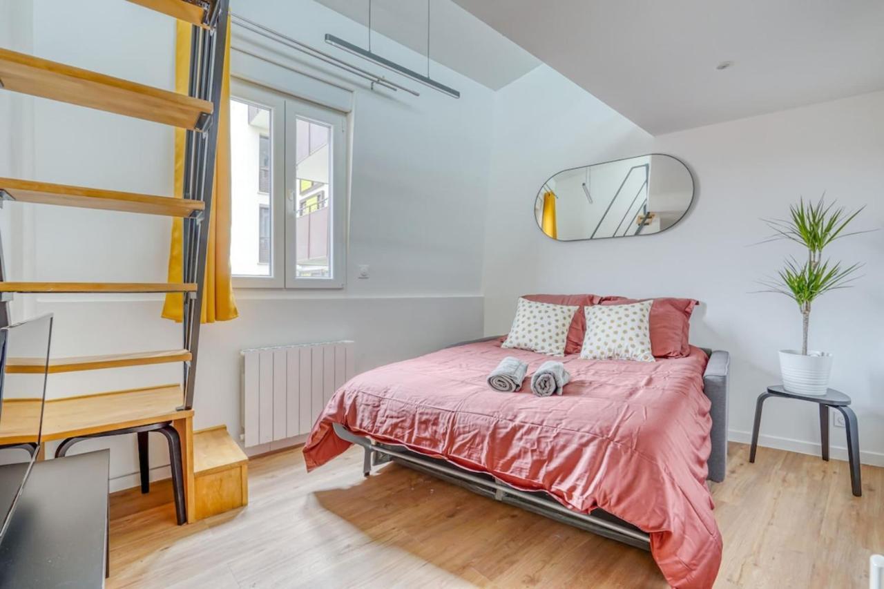 Studio Mezzanine 3-4 Pers Tout Equipe Wifi Apartamento Montreuil  Exterior foto