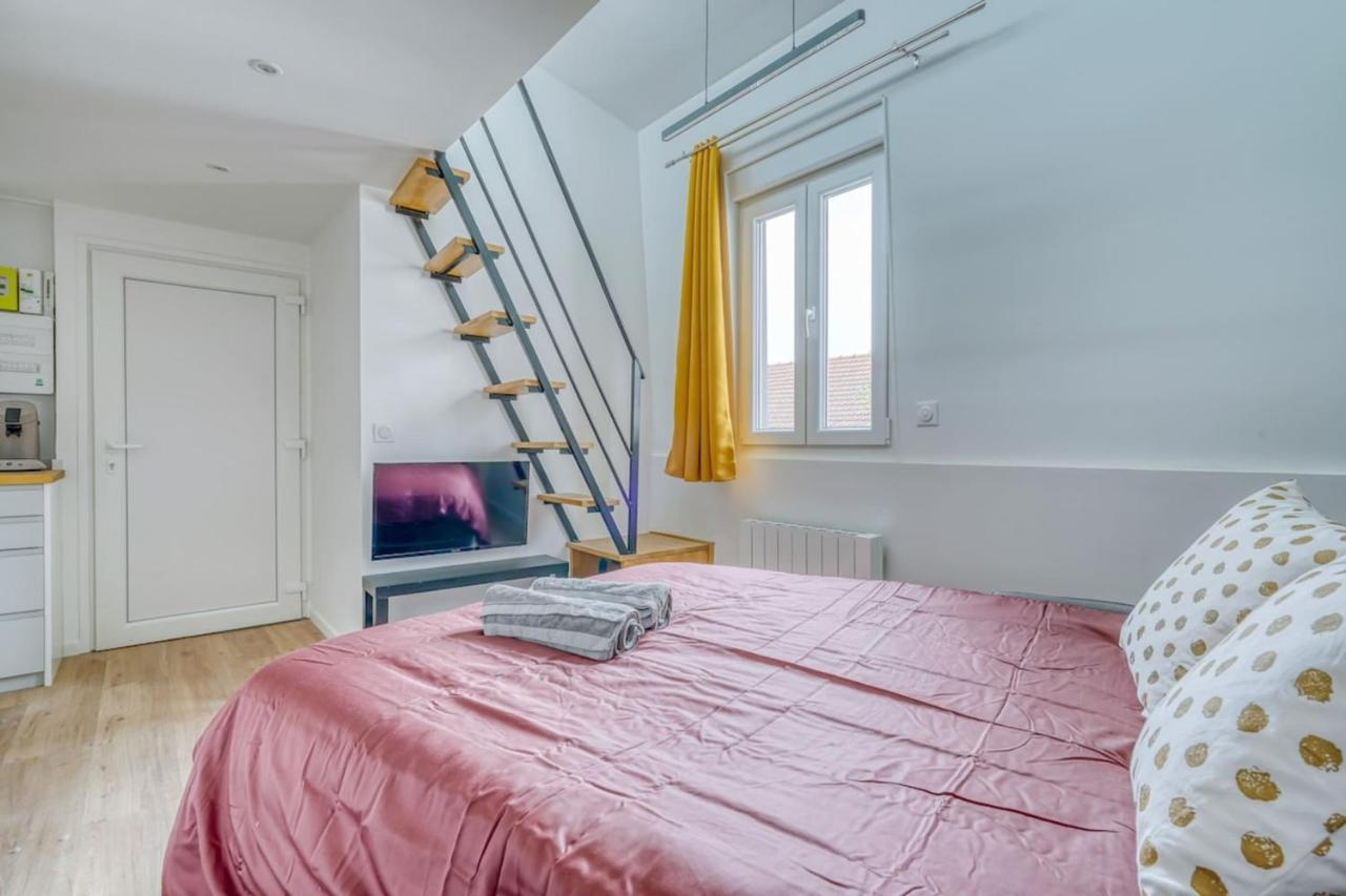 Studio Mezzanine 3-4 Pers Tout Equipe Wifi Apartamento Montreuil  Exterior foto